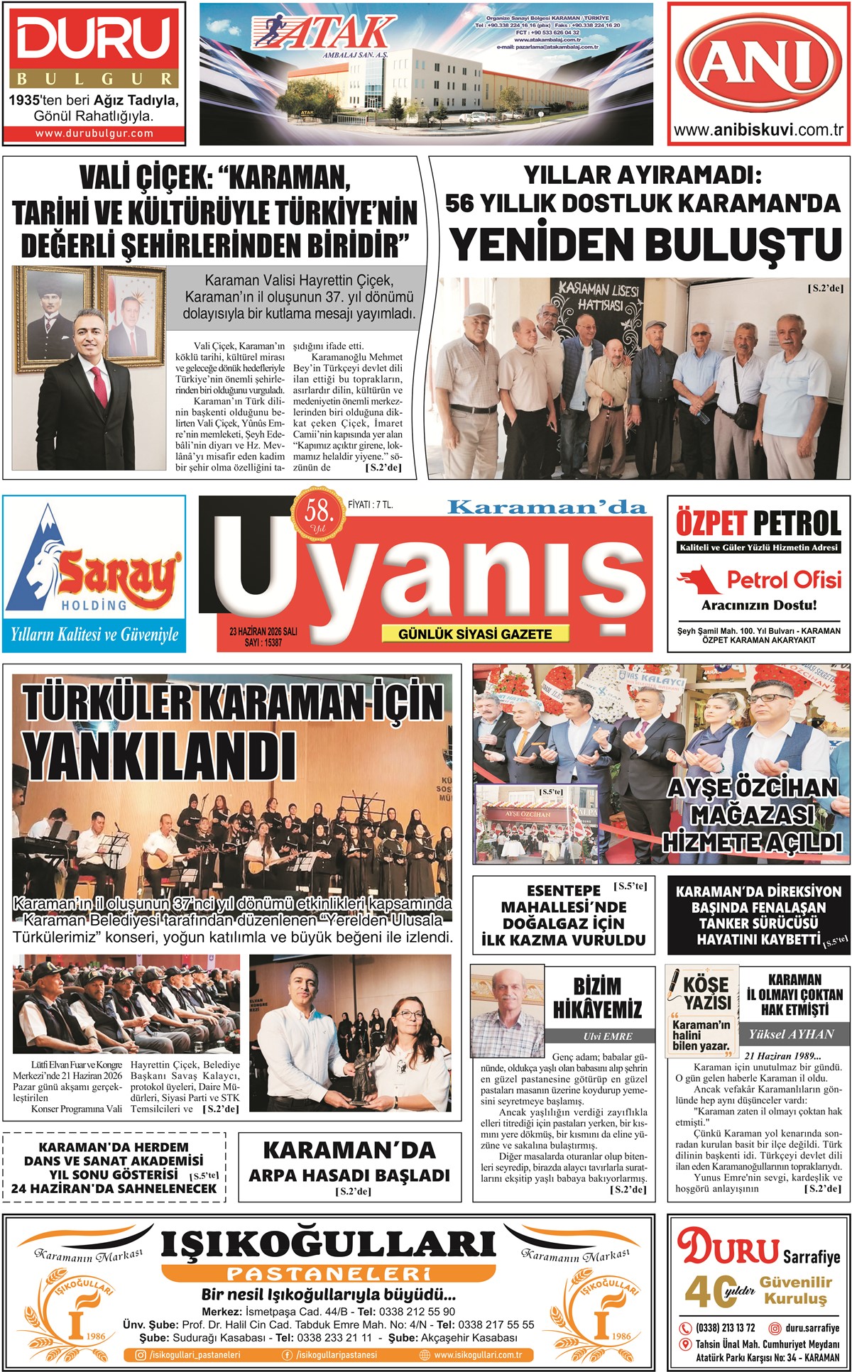 23 Haziran 2026