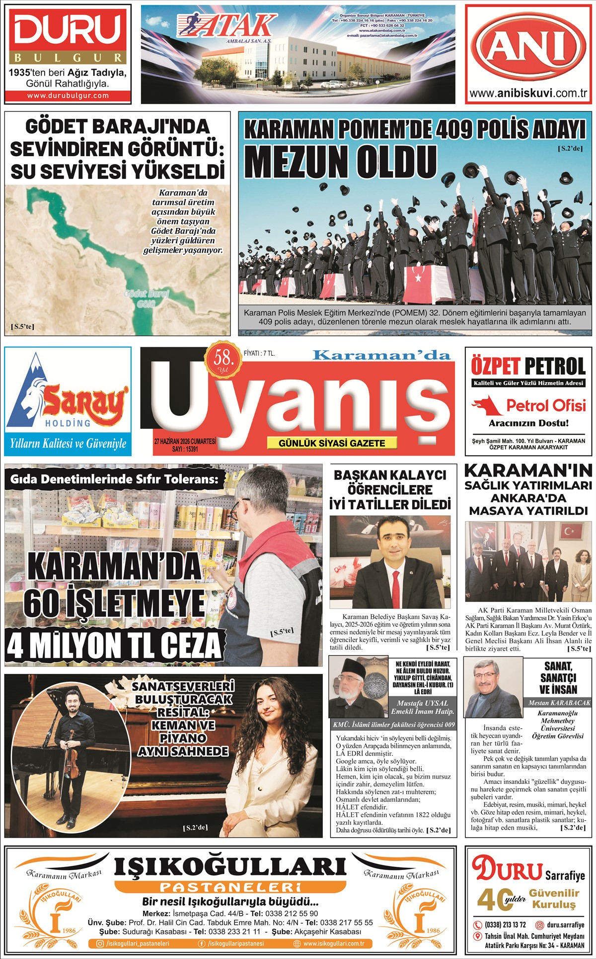 27 Haziran 2026