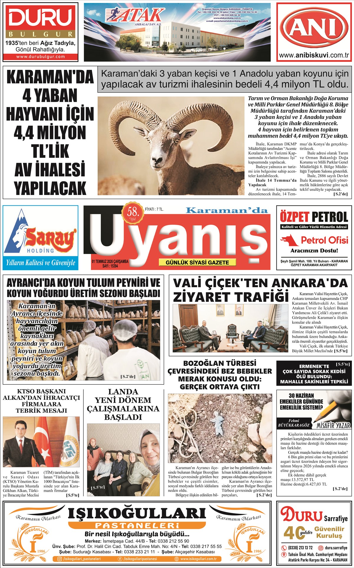 01 Temmuz 2026