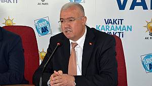 Çağlayan: "Karaman'da vatandaşlara 84 milyon destek sağlandı"