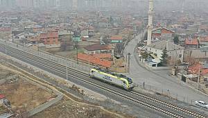 Konya Karaman Hızlı Tren Hattı test sürüşleri 15 Mart’a kadar devam edecek