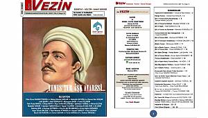 Yeni Vezin Dergisi'nin 8. Sayısı çıktı