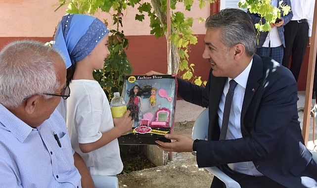 Vali Akkoyun'dan Şehit Osman Küçükçelebi'nin ailesine ziyaret