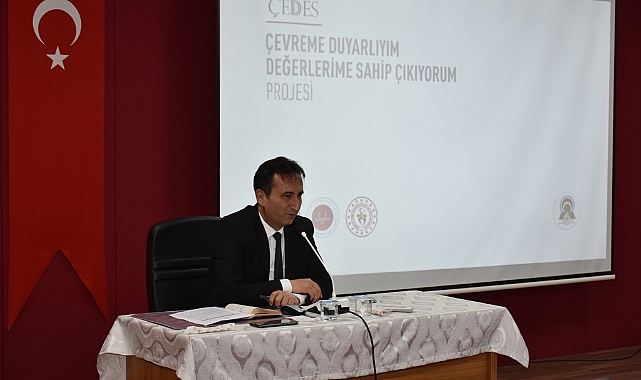 "Çevreme Duyarlıyım, Değerlerime Sahip Çıkıyorum Projesi" Karaman'da Başlıyor