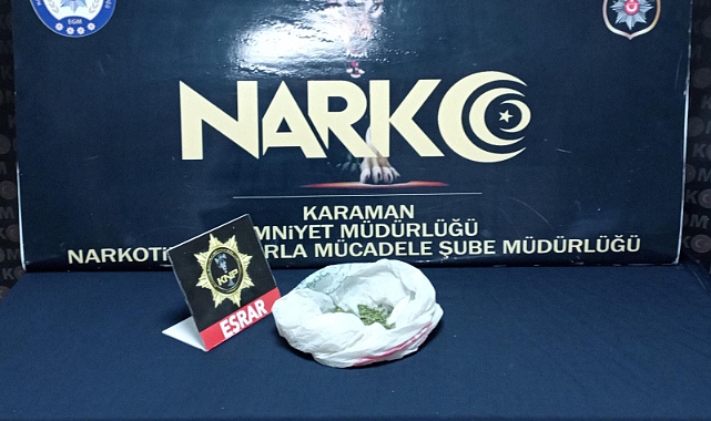 Karaman’da Narkotik Operasyonları devam ediyor
