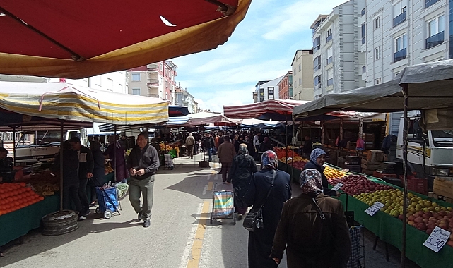 Karaman'da Semt Pazarında Bu Haftanın Fiyatları