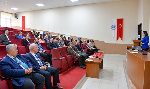 KMÜ'de Üniversite-Sanayi İş Birliği Üzerine Toplantı Yapıldı
