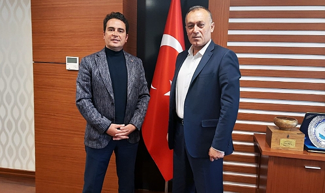 Mustafa Köpüklü Karaman Ticaret Odasını Ziyaret etti.