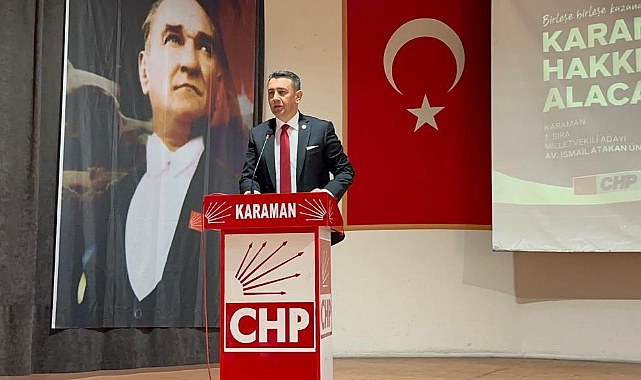 A.Ünver: "Karaman'a İktidar Milletvekili Olarak Hizmet Edeceğim"