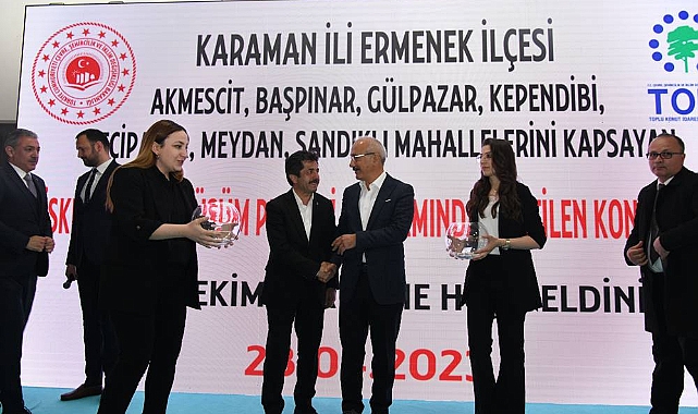 Lütfi Elvan Karaman’da Afet Konutları Kura Çekimine Katıldı