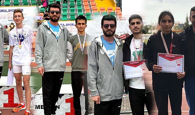 Okul Sporları Atletizmde Karaman Başarısı