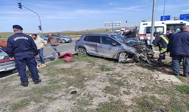 Trafik kazalarında 9 kişi yaralandı