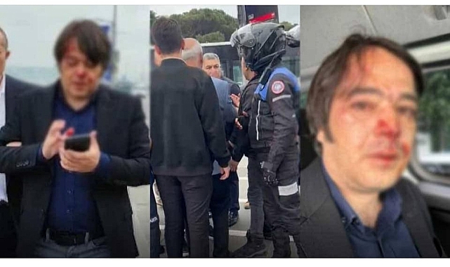 İstanbul'da Kaçak Kafe'nin Yıkımında Karamanlı İmar Müdürü Gülten saldırıya uğradı