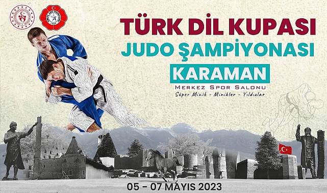 Karaman'da 6. Türk Dil Kupası Judo Şampiyonası 
