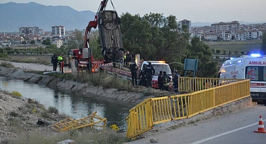 Karaman’da Otomobil Sulama Kanalına Düştü: 1 Ölü