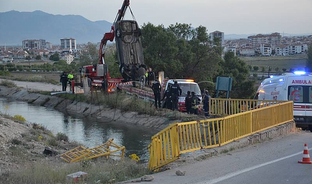 Karaman’da Otomobil Sulama Kanalına Düştü: 1 Ölü