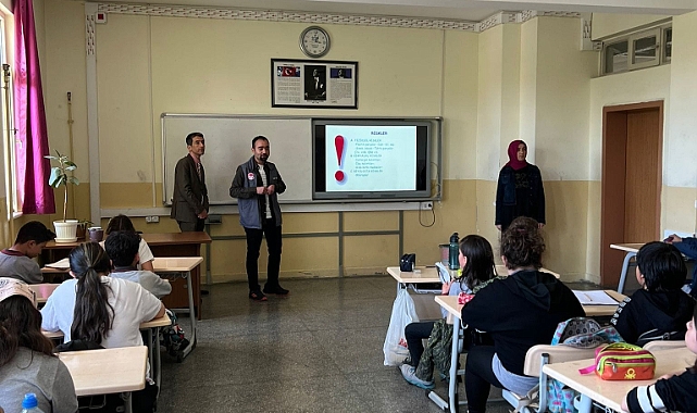 Okullarda gıda güvenliği eğitimi verildi 