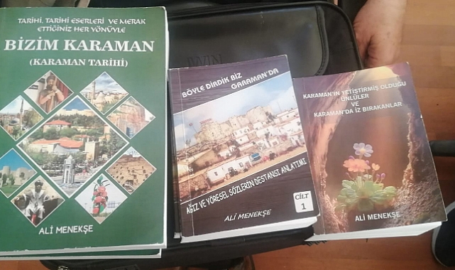 Ali Menekşe'den Karaman Tarihi İle İlgili 3 Kaynak Eser 