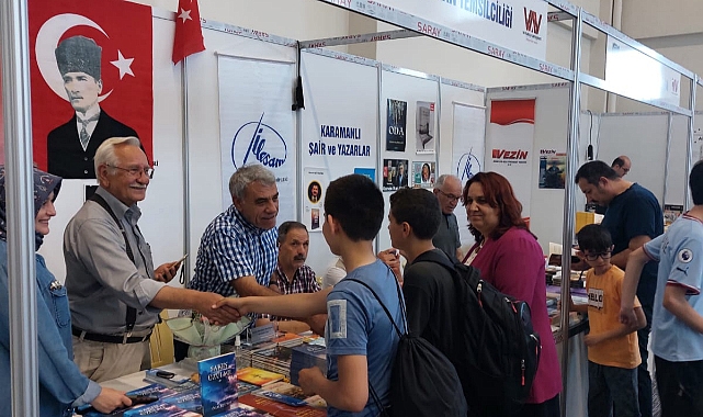 Karaman 3. Kitap Fuarına Hafta Sonu Yoğun İlgi