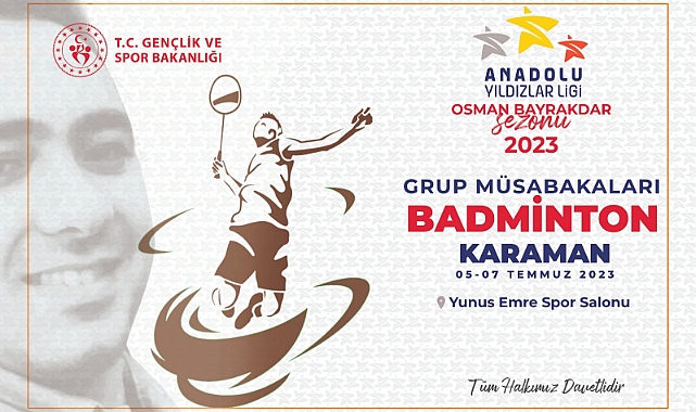 Analig Badminton Grup Müsabakaları Karaman’da Başlıyor