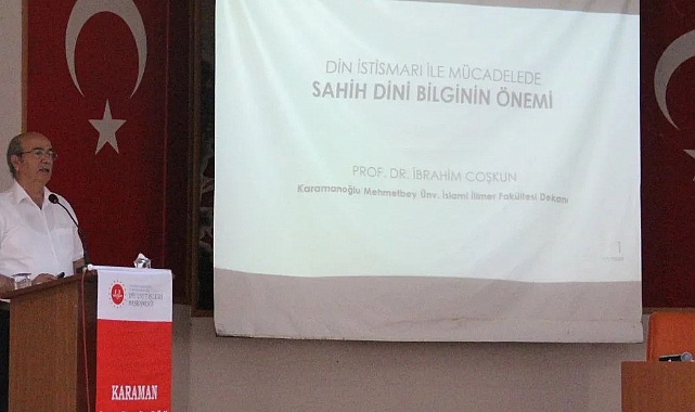 Prof. Dr. Coşkun; “İslam Dini Kişilere Bağlı Bir Din Değil Kaynaklara Bağlı Bir Dindir” 