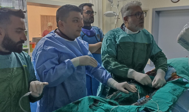 Aynı Gün 6 Hastaya Koroner İşlemi Uygulandı