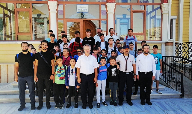 Ermenek Müftülüğü izcileri dualarla uğurlandı