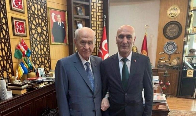 Karaman Emniyet Müdürü Okumuş'tan MHP Lideri Bahçeli'ye Ziyaret