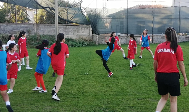 Karaman FK, Kız Futbol Okulu Açıldı