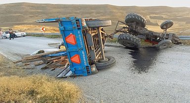 Trafik kazasında 1 kişi öldü, 2 kişi yaralandı