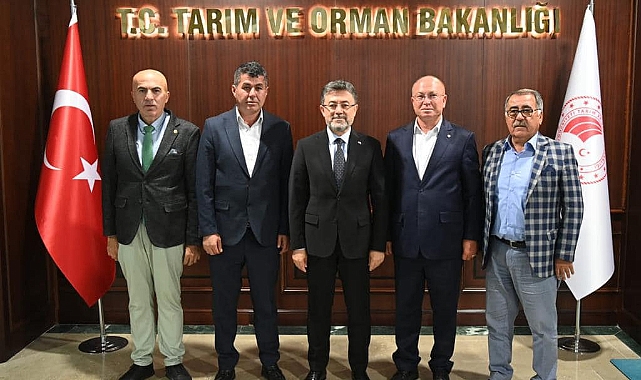 Başkan Bayram Karaman'ın sorunlarını Bakan Yumaklı'ya iletti