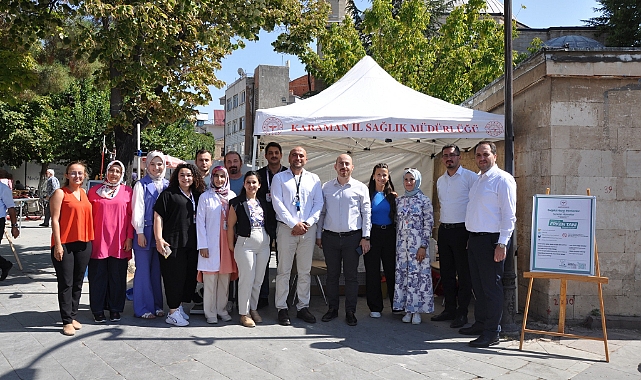 Karaman'da Halk Sağlığı Haftası Etkinlikleri Düzenlendi