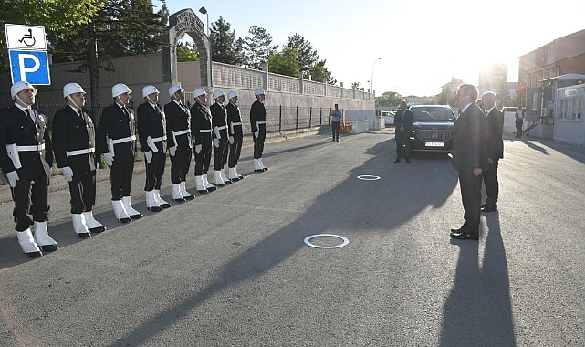 Vali Sarıibrahim'den Emniyet Teşkilatına ziyaret