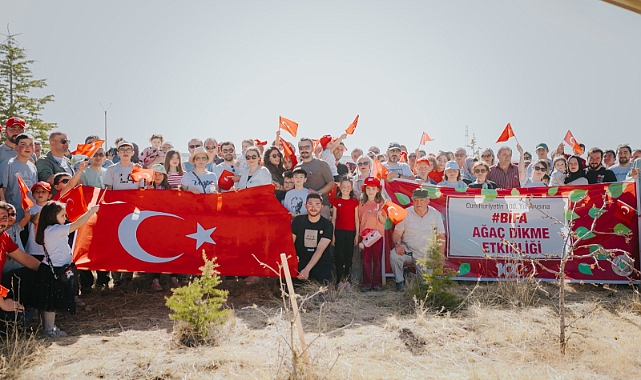 Bifa, Kökleri Daha Da Sağlamlaşsın Diye Cumhuriyet’in 100. Yılını Fidan Dikme Etkinliğiyle Kutladı