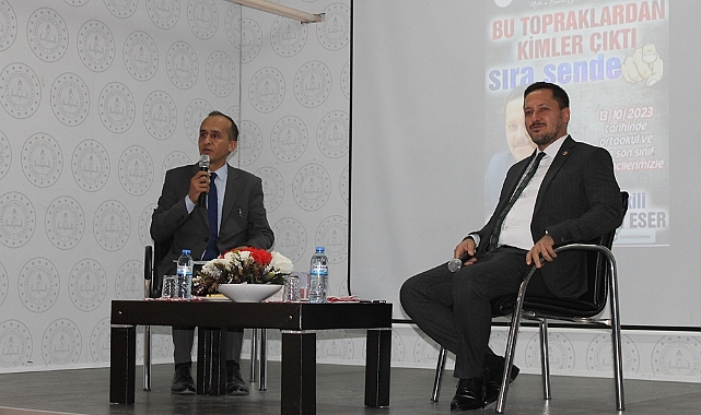 Bu Topraklardan Kimler Çıktı Projesinin Onur Konuğu Vekil Eser Oldu