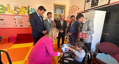 Hanımefendi Sarıibrahim'den Ermenek ziyareti 