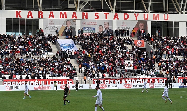 Karaman FK Yönetiminden taraftarına teşekkür