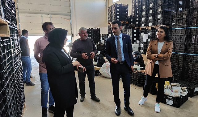 Kaymakam Kaya, Lale Üretim Tesislerini Gezdi