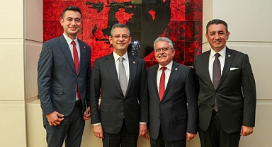 CHP'nin Karaman Adayı Sertçelik, Genel Başkan Özel'i Ziyaret Etti