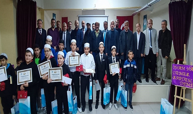 İmam Hatip Ortaokullarının Mesleki Yarışma İl Birincileri Belli Oldu
