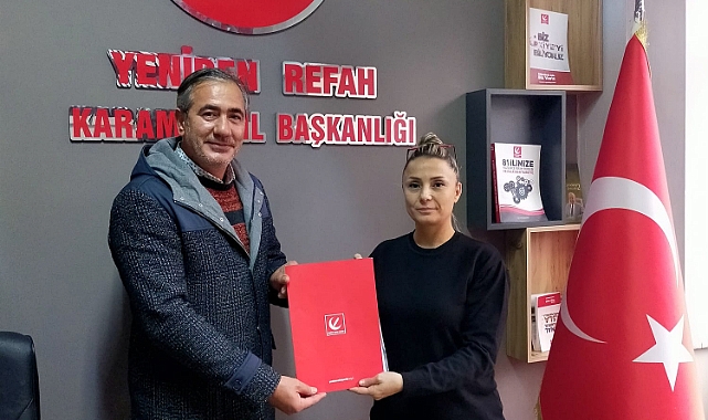 Karaman'ın tek kadın aday adayı oldu