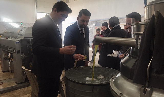 Kaymakam Erdoğan Zeytinyağı Fabrikalarını Ziyaret Etti