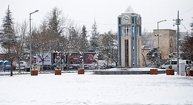 Karaman'da hava buz kesti