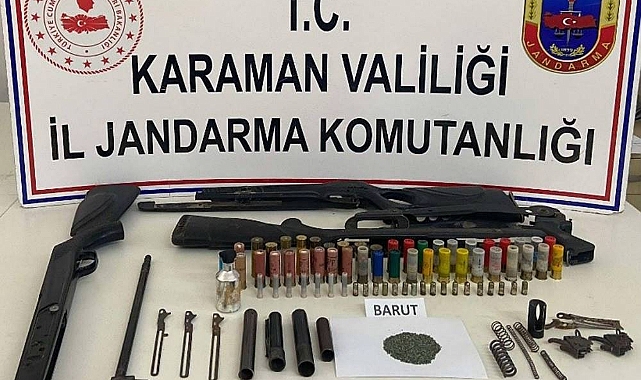 Karaman’da jandarma ekipleri 27 şüpheliyi gözaltına aldı
