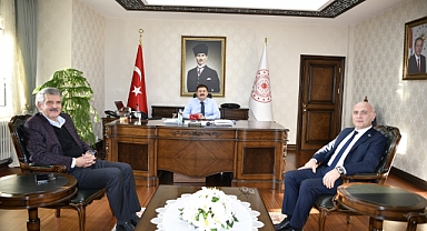 KAREV, 2024 yılı Türk Dil Bayramı  Taslak Programını Vali Sarıibrahim'e Sundu