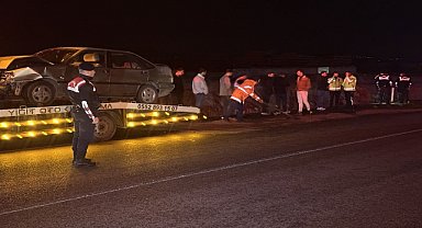 3 otomobilin karıştığı kazada 7 kişi yaralandı