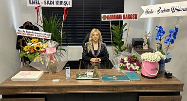 Genç Avukat Dilara Kirişçi Ofisini Açtı