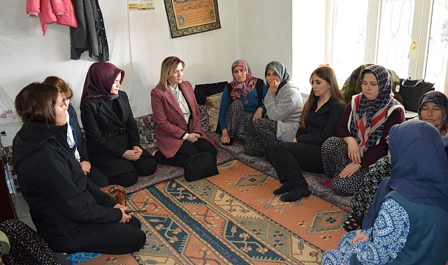 Sarıibrahim'den Şehit Ailesine Taziye Ziyareti