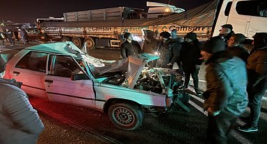 14 aracın karıştığı zincirleme kazada 7 kişi yaralandı