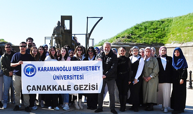 KMÜ Öğrencileri Çanakkale Şehitliği'ni Ziyaret Etti